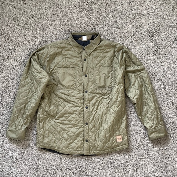 North face reversible shirt jacket - Picture 1 of 4
